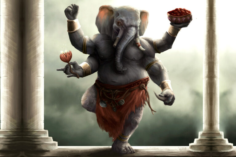 Vighnaraja - The Seventh Avatar Of Ganesha
