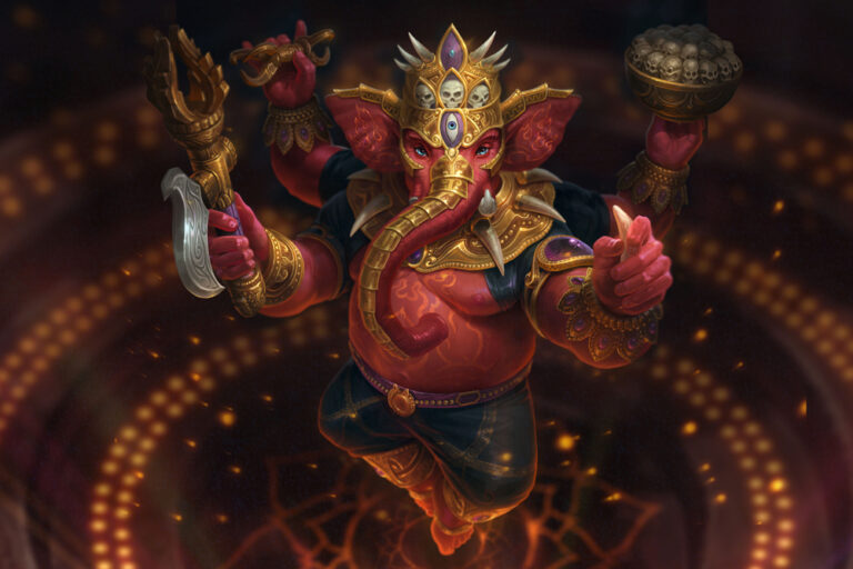 Vikata - The Sixth Avatar Of Ganesha