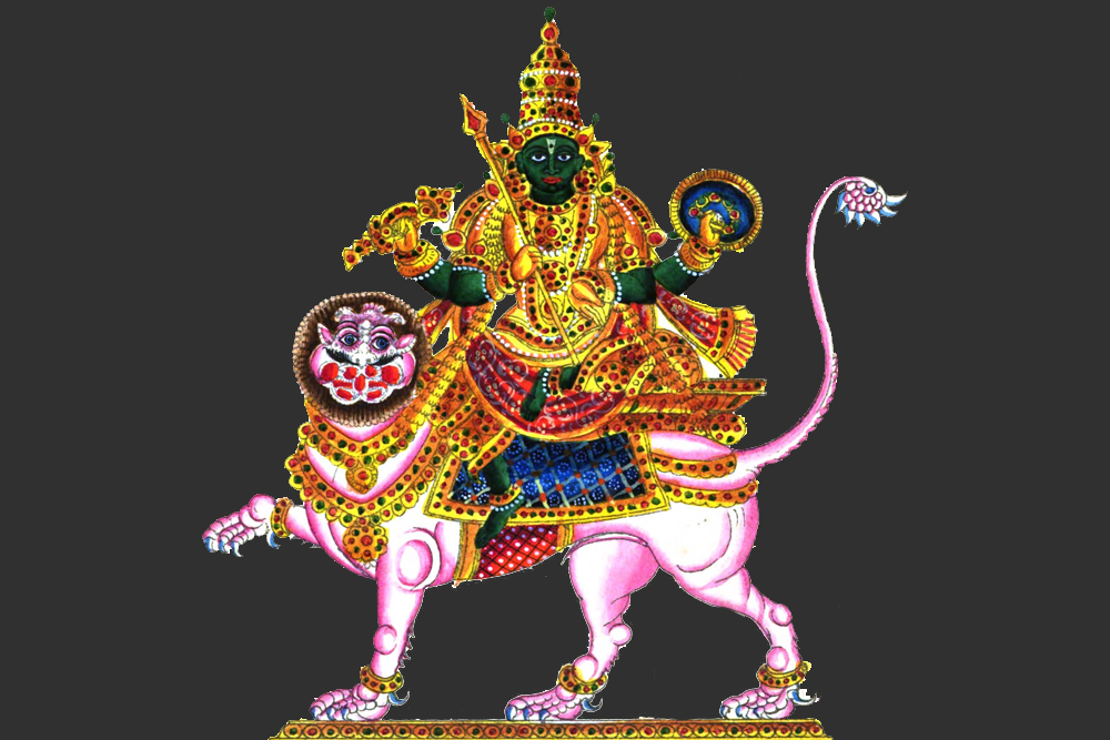 Rahu - Head Of Demon Snake And Svarbhanu