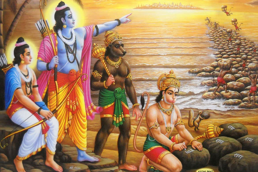 Rama Prepares For The Journey To Lanka