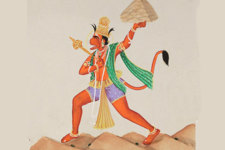 Hanuman Faces A Difficulty In Obtaining Herbs